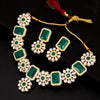 Sukkhi Fancy Kundan Gold Plated Choker Necklace Set for Women