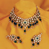 Sukkhi Marvellous Kundan & Pearl Gold Plated Choker Necklace Set for Women