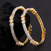 Sukkhi Pleasing Gold Plated CZ Bangles for Women