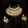 Sukkhi Royal Lavish Kundan & Pearl Gold Plated Choker Necklace for Women