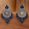 Sukkhi Floral Oxidised Drop Earring For Women