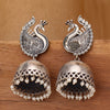 Sukkhi Delightful Peacock Oxidised Jhumki Earring For Women