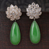 Sukkhi Charming Oxidised Green Pearl Drop Earring For Women