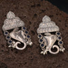 Sukkhi Lord Ganpati Oxidised Stud Earring For Women