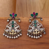 Sukkhi Amazing Peacock Design Oxidised Drop Earring For Women