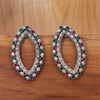Sukkhi Oval Shape Design Oxidised Stud Earring For Women