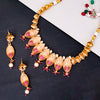 Sukkhi Beguiling Glorious Kundan Gold Plated Pearl Choker Necklace Set for Women