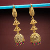 Sukkhi Stylish Spectacular Gold Plated Pearl Layer Jhumki Earring for Women