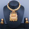 Sukkhi Amazing Eye-Catchy Kundan Gold Plated Pearl Necklace Set for Women