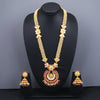 Sukkhi Lovely Ravishing Kundan Gold Plated Pearl Long Necklace Set for Women