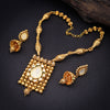 Sukkhi Intricately Gold Plated Kundan Necklace Set For Women