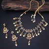Sukkhi Magnificent Gold Plated Kundan & Pearl Necklace Set For Women