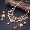 Sukkhi Awesome Gold Plated Kundan & Pearl Necklace Set For Women