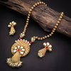 Sukkhi Bewitching Gold Plated Kundan & Pearl Necklace Set For Women